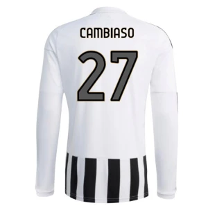 Fotbalové Dresy Juventus FC Cambiaso #27 Domácí 2026-27 Dlouhý Rukáv