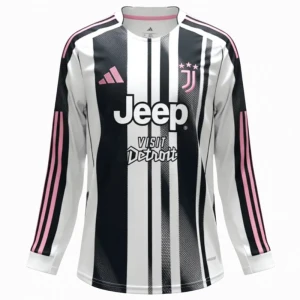 Fotbalové Dresy Juventus FC Domácí 2025/26 Dlouhý Rukáv