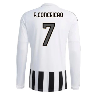 Fotbalové Dresy Juventus FC F. Conceicao #7 Domácí 2026-27 Dlouhý Rukáv