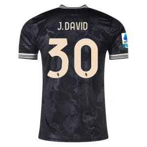 Fotbalové Dresy Juventus FC J. David #30 Třetí 2025/26