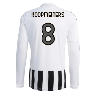 Fotbalové Dresy Juventus FC Koopmeiners #8 Domácí 2026-27 Dlouhý Rukáv