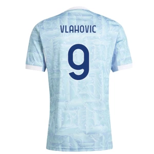 Fotbalové Dresy Juventus FC Vlahovic #9 Venkovní 2025/26