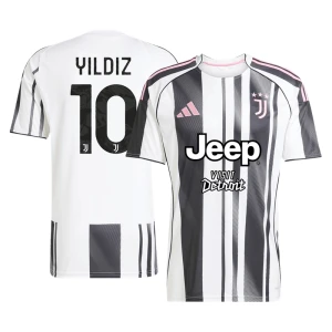 Fotbalové Dresy Juventus FC Yildiz #10 Domácí Sponsor 2025/26