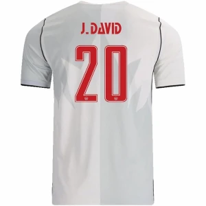 Fotbalové Dresy Kanada David #20 MS 2026 Třetí