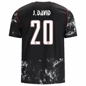 Fotbalové Dresy Kanada J. David #20 MS 2026 Venkovní