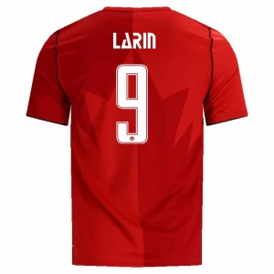 Fotbalové Dresy Kanada Larin #9 MS 2026 Domácí