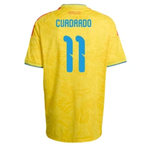 Fotbalové Dresy Kolumbie Cuadrado #11 MS 2026 Domácí