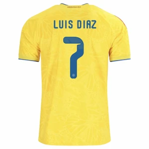 Fotbalové Dresy Kolumbie Luis Diaz #7 MS 2026 Domácí