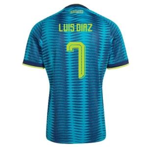 Fotbalové Dresy Kolumbie Luis Diaz #7 MS 2026 Venkovní