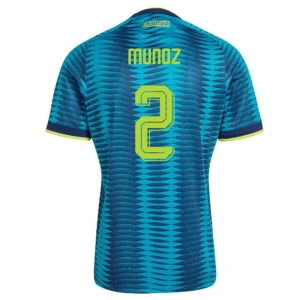 Fotbalové Dresy Kolumbie Munoz #2 MS 2026 Venkovní