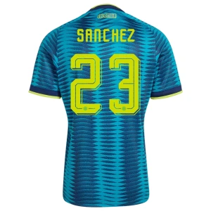 Fotbalové Dresy Kolumbie Sanchez #23 MS 2026 Venkovní