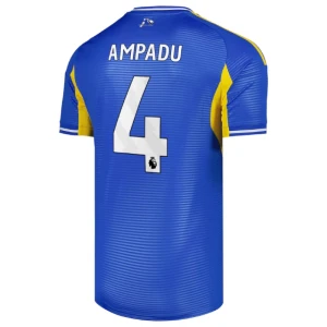 Fotbalové Dresy Leeds United Ampadu #4 Venkovní 2025/26
