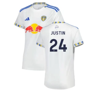 Fotbalové Dresy Leeds United Justin #24 Domácí 2025/26