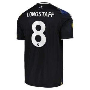 Fotbalové Dresy Leeds United Longstaff #8 Třetí 2025/26