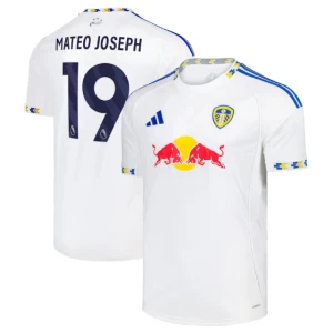 Fotbalové Dresy Leeds United Mateo Joseph #19 Domácí 2025/26