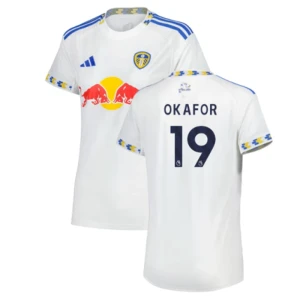 Fotbalové Dresy Leeds United Okafor #19 Domácí 2025/26