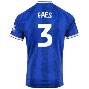 Fotbalové Dresy Leicester City Faes #3 Domácí 2026-27