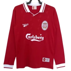 Fotbalové Dresy Liverpool FC 1996-98 Retro Domácí Dlouhý Rukáv