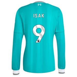 Fotbalové Dresy Liverpool FC Alexander Isak #9 Třetí 2025/26 Dlouhý Rukáv