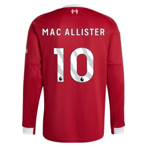 Fotbalové Dresy Liverpool FC Alexis Mac Allister #10 Domácí 2025/26 Dlouhý Rukáv