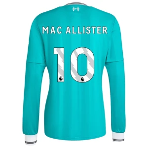 Fotbalové Dresy Liverpool FC Alexis Mac Allister #10 Třetí 2025/26 Dlouhý Rukáv