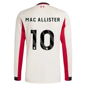 Fotbalové Dresy Liverpool FC Alexis Mac Allister #10 Venkovní 2025/26 Dlouhý Rukáv