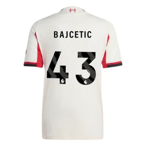 Fotbalové Dresy Liverpool FC Bajcetic #43 Venkovní 2025/26