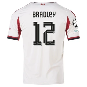 Fotbalové Dresy Liverpool FC Bradley #12 Venkovní Champions League 2025/26