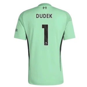 Fotbalové Dresy Liverpool FC Brankářský Dudek #1 Domácí 2025/26
