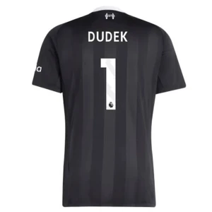 Fotbalové Dresy Liverpool FC Brankářský Dudek #1 Venkovní 2025/26