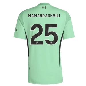 Fotbalové Dresy Liverpool FC Brankářský Mamardashvili #25 Domácí 2025/26