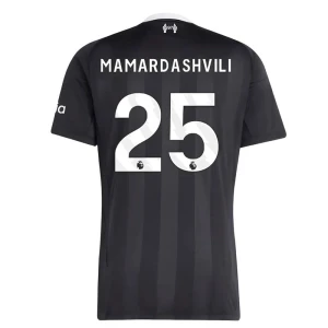 Fotbalové Dresy Liverpool FC Brankářský Mamardashvili #25 Venkovní 2025/26