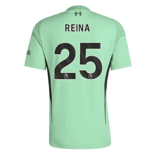 Fotbalové Dresy Liverpool FC Brankářský Reina #25 Domácí 2025/26