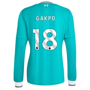 Fotbalové Dresy Liverpool FC Cody Gakpo #18 Třetí 2025/26 Dlouhý Rukáv