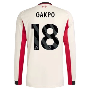 Fotbalové Dresy Liverpool FC Cody Gakpo #18 Venkovní 2025/26 Dlouhý Rukáv