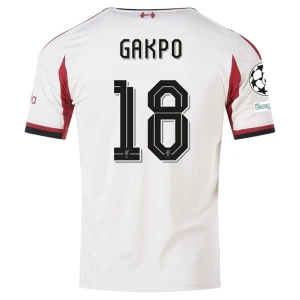 Fotbalové Dresy Liverpool FC Cody Gakpo #18 Venkovní Champions League 2025/26