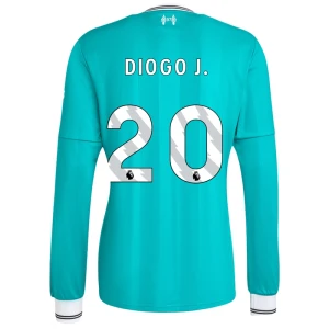 Fotbalové Dresy Liverpool FC Diogo J. #20 Třetí 2025/26 Dlouhý Rukáv