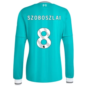 Fotbalové Dresy Liverpool FC Dominik Szoboszlai #8 Třetí 2025/26 Dlouhý Rukáv