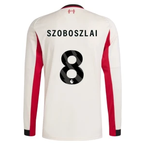 Fotbalové Dresy Liverpool FC Dominik Szoboszlai #8 Venkovní 2025/26 Dlouhý Rukáv