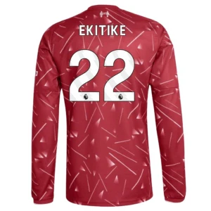 Fotbalové Dresy Liverpool FC Ekitike #22 Domácí 2026-27 Dlouhý Rukáv