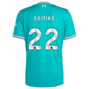 Fotbalové Dresy Liverpool FC Ekitike #22 Třetí 2025/26