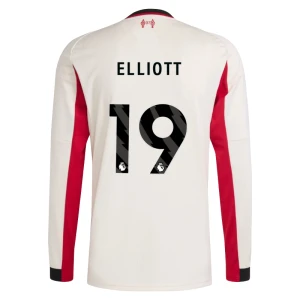 Fotbalové Dresy Liverpool FC Elliott #19 Venkovní 2025/26 Dlouhý Rukáv