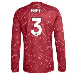 Fotbalové Dresy Liverpool FC Endo #3 Domácí 2026-27 Dlouhý Rukáv
