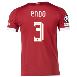 Fotbalové Dresy Liverpool FC Endo #3 Domácí Champions League 2025/26