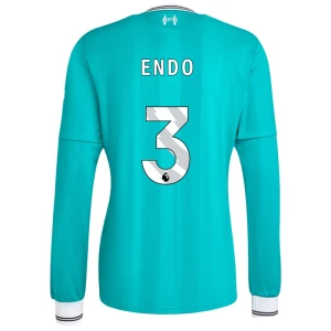 Fotbalové Dresy Liverpool FC Endo #3 Třetí 2025/26 Dlouhý Rukáv