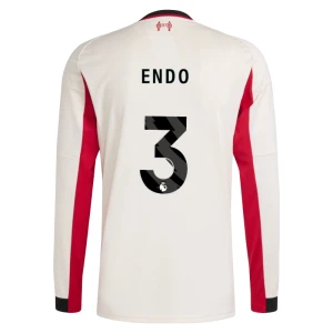 Fotbalové Dresy Liverpool FC Endo #3 Venkovní 2025/26 Dlouhý Rukáv