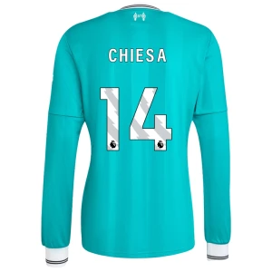 Fotbalové Dresy Liverpool FC Federico Chiesa #14 Třetí 2025/26 Dlouhý Rukáv