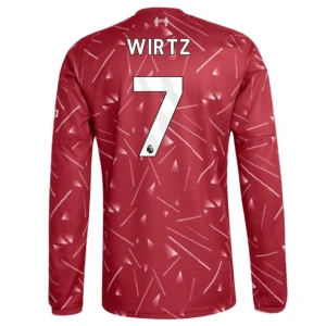 Fotbalové Dresy Liverpool FC Florian Wirtz #7 Domácí 2026-27 Dlouhý Rukáv