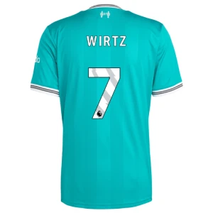 Fotbalové Dresy Liverpool FC Florian Wirtz #7 Třetí 2025/26