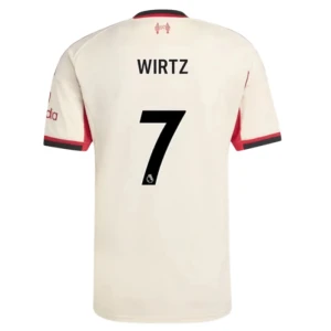 Fotbalové Dresy Liverpool FC Florian Wirtz #7 Venkovní 2025/26
